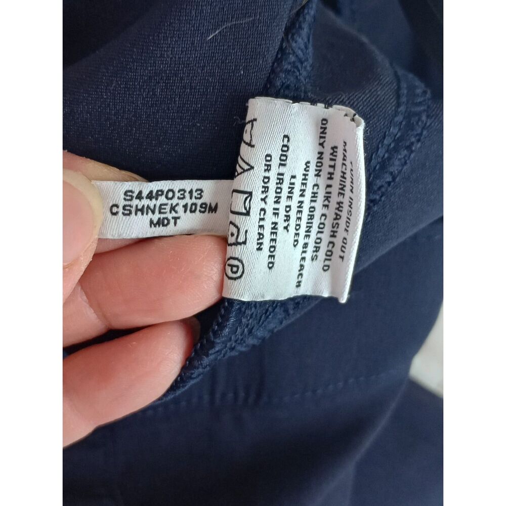 Calvin Klein Women's XL Navy Blue Stretch Pull On Crop - Picture 9 of 14